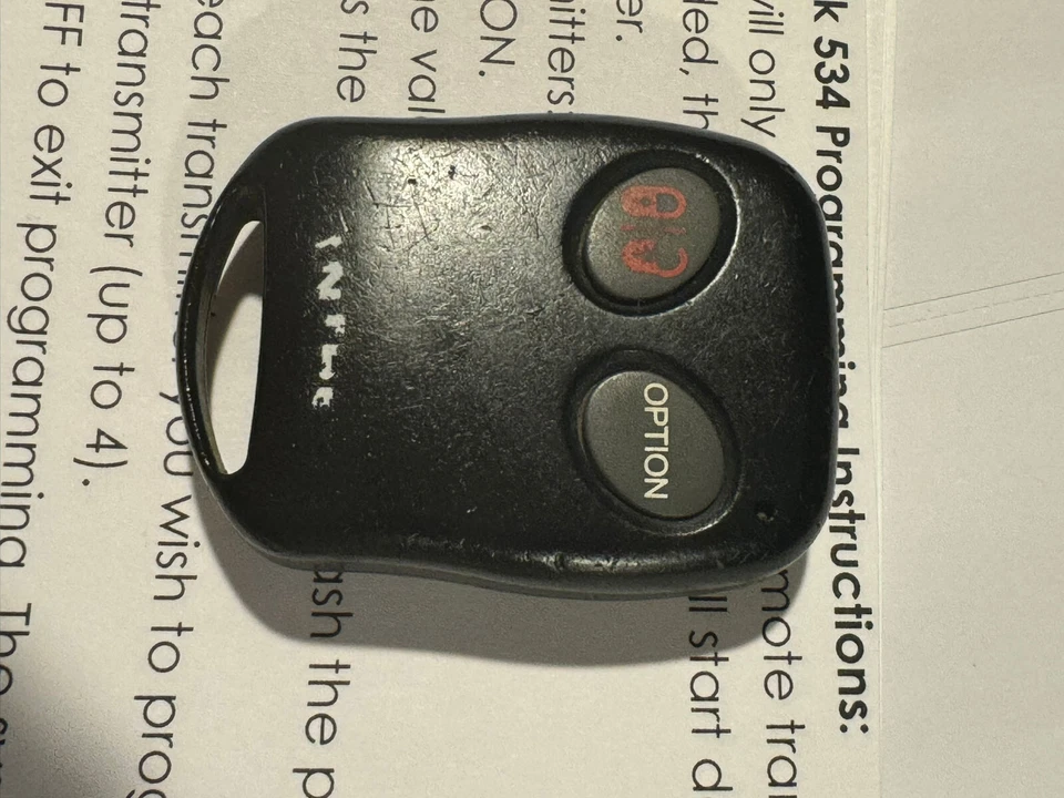 Panther GOH-PAN04 Mando a distancia sin llave Coche Arranque Llavero GOHPANO4 Control PANO4 P10 Foto 4 de 4