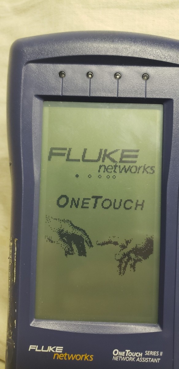 One Touch SERIES ⅡNETWORK ASSISTANT Fluke OneTouch Series II Network Assistant Analyzer | eBay