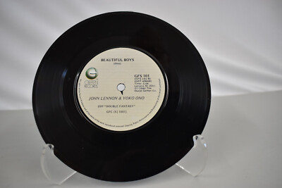 JOHN LENNON - Woman / Beautiful Boys GEFFEN GFS101 YOKO ONO 7'' SML HOLE EX