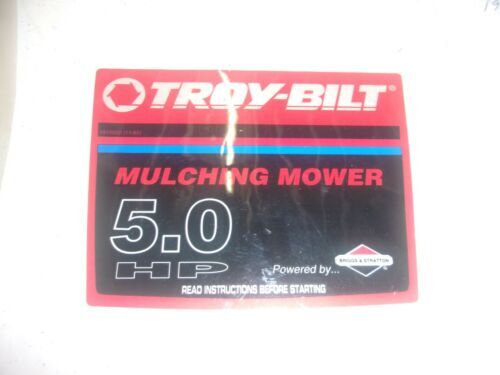 Albero Motore Completo Per Troy-Built Super Tomahawk – 5HP E 8HP, Ricambio Originale Nuovo