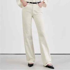 NWT Nili Lotan Joan Pant in Winter White Women s Size 6 Retail 395