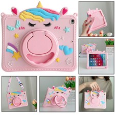 Kids Cartoon Rotate Stand Case Cover For Samsung Galaxy Tab A 8.0 A7 A8 S6 Lite