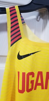 NIKE PRO ELITE シングレット UGANDA 2020 S Nike Pro Elite 2022 Uganda Running Singlet Tank CI8141-XXX