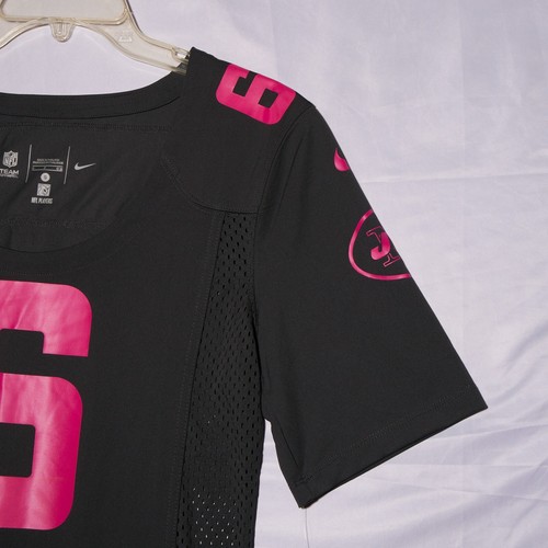 Mark Sanchez #6 New York Jets Nike Breast Cancer Football Jersey Women's Small - Picture 5 of 16