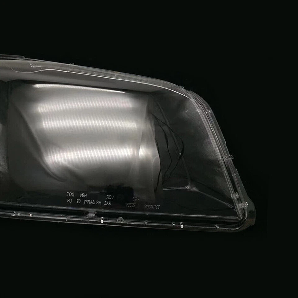 Par de cubiertas de lente de faros transparentes aptas para Toyota Highlander 2004 2005 2006 Foto 2 de 4