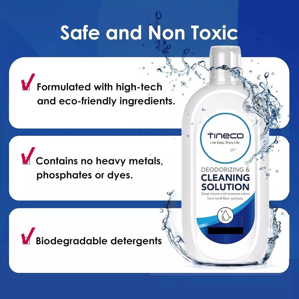 Solución de limpieza de pisos Tineco 5L (16,9 OZ*10) recarga de aspiradora en seco húmedo iFLOOR ¡Nuevo! Foto 3 de 4