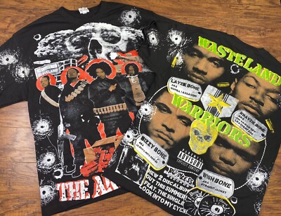 Bone Thugs N Harmony Shirt Size Large All Over Print