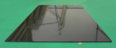 HDPE (Polyethylene) Sheet Black .250'' (1/4'') Thick x 24'' Wide x 36'' Long