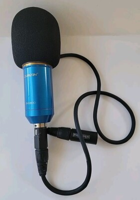 Floureon BM-800 Studio Condenser Broadcast Microphone with Cord