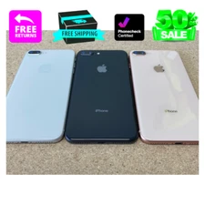 Apple iPhone 8 Plus 64GB CDMA/GSM Unlocked Verizon T-Mobile  Screen 5.5" Good! 