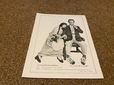 PLPS42 WHO'S HOOPER PLAY ILLUSTRATION 11X8 W H BERRY. CICELY DEBENHAM