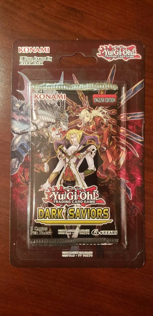 YUGIOH DARK SAVIORS BLISTER PACK FACTORY ENGLISH Konami Yu-Gi-Oh for sale  online | eBay
