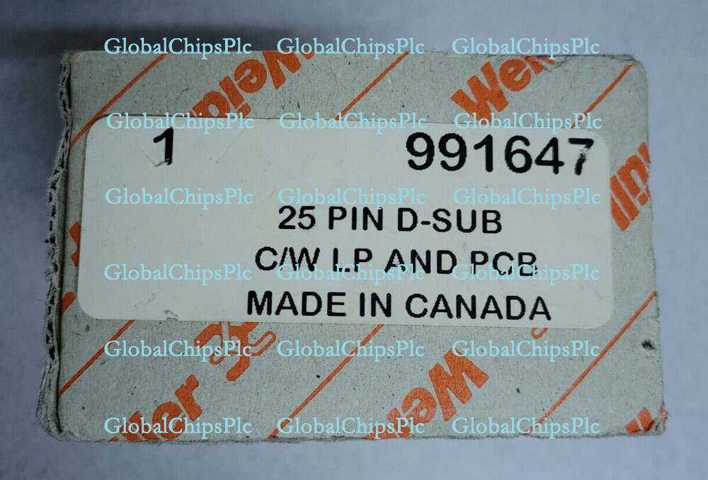 WEIDMULLER 991647 25 PIN D-SUB BREAKOUT NEW QUANTITY WOW