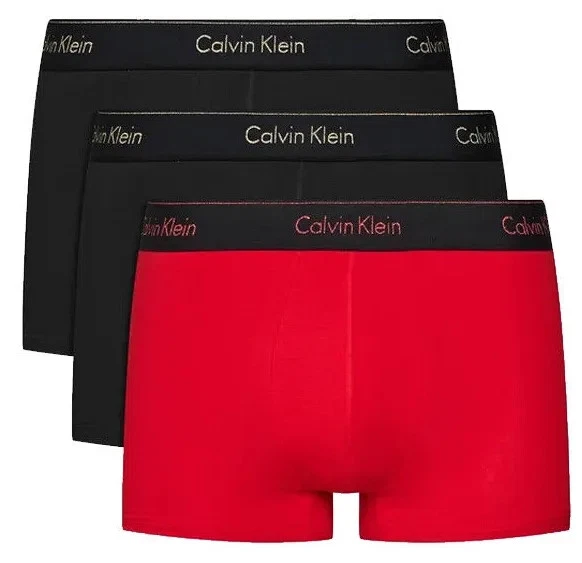 Wayonge Boxer Da Uomo In Cotone E Spandex - Vita Bassa, Morbidi E Traspiranti - Taglia M (Rosso)