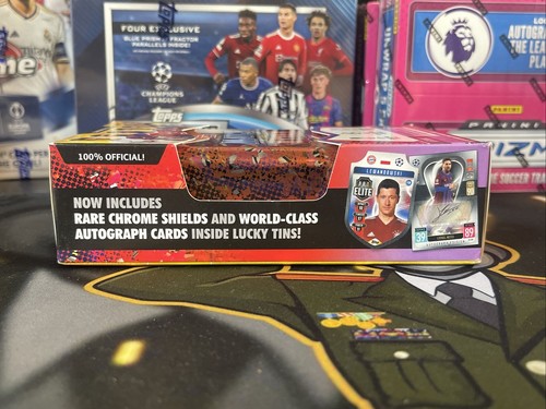 2021-22 Topps UEFA Match Attax Champions League Cards - ATOMIC Tin NEW SEALED - Picture 4 of 4
