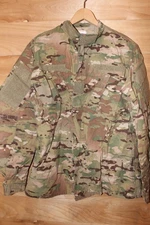 US Army Multicam FR ACU Combat Coat Large X-Long Propper Insect Repellent