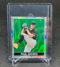 2025 Leaf 15th NSCC National 1948 PAUL SKENES GREEN LAVA #4/6 Pirates RARE-READ!