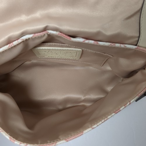 COACH KRISTIN Signature SEQUINS TOP HANDLE POUCH PURSE L1020-45088 - Picture 12 of 20