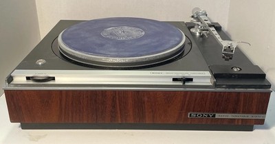 Sony TTS-3000 turntable Wooden Base With Grace 704 Tonearm