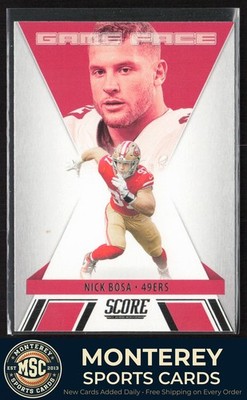 Nick Bosa 2021 Score Game Face #GF3 San Francisco 49ers