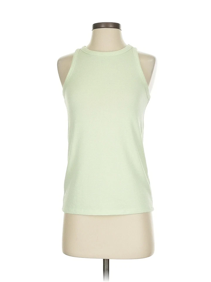 Camiseta sin mangas verde XS de Gap para mujer