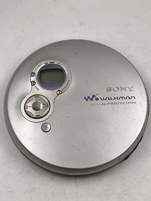 Sony D-EJ753 Walkman CD-Player Ohne Funktion Für Teile Silber - Bild 1 von 4