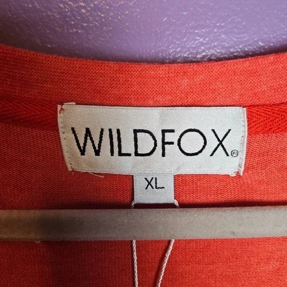 Moletom Wildfox Swift Kick in the As Poppy Vermelho Tamanho Extra Grande - Imagem 4 de 4