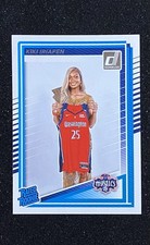 2025 Donruss WNBA KIKI IRIAFEN WASHINGTON MYSTICS #94 BASE RATED ROOKIE CARD