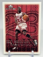 MICHAEL JORDAN 1999 Upper Deck MVP MJ Exclusives #198 NBA Basketball Bulls HOF