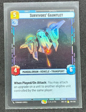 Survivors' Gauntlet Star Wars Unlimited 064/262 Shadows of the Galaxy
