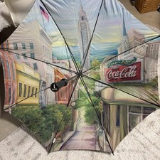 Vintage Coca Cola Umbrella