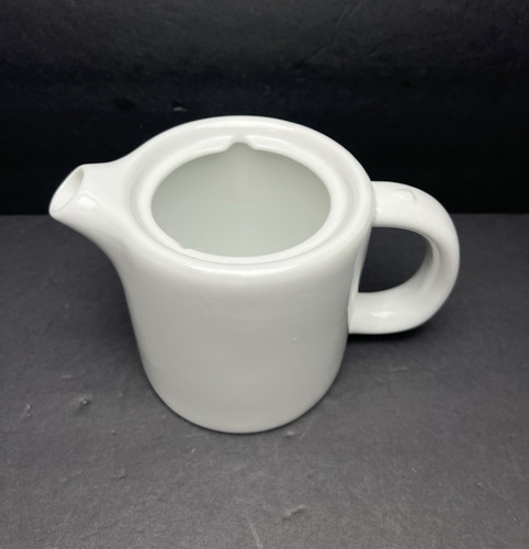 Swan White Ceramic Pot For