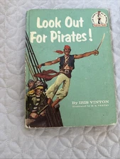 Look Out For Pirates! VINTAGE 1961 Dr. Seuss Beginner Book Club - H/C