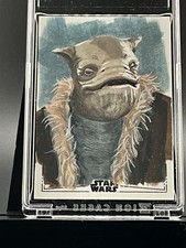 Topps Star Wars Terrib Igmusk Sketch Card by Jessica Van Dusen
