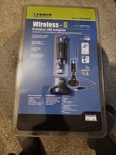 Cisco-linksys Wireless-g Portable USB Adapter Wusb54gp-bp NEW Sealed