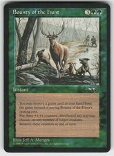 Bounty of the Hunt Alliances  U MP MTG