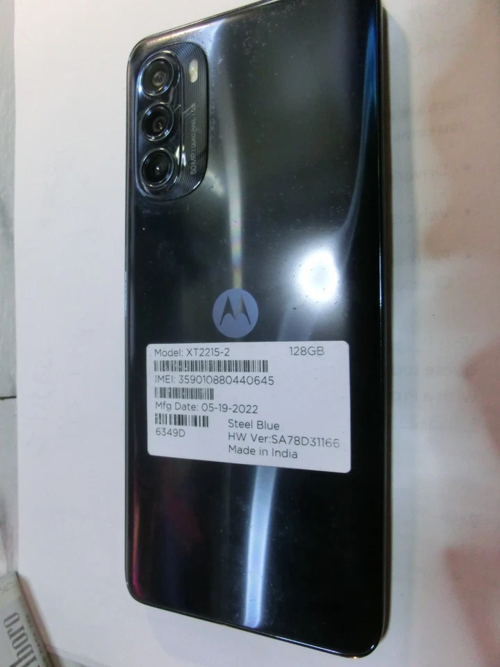 Motorola Moto G Stylus 5G (2022) XT2215-2 AT&T Only 128GB Steel Blue - Image 4 of 4
