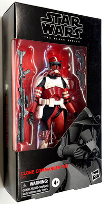 STAR WARS BLACK SERIES - 6'' INCH - CLONE COMMANDER FOX - EXCLUSIVE - MISB OVP
