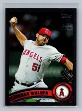 2011 Topps Jordan Walden #337 Los Angeles Angels Black Border #/60