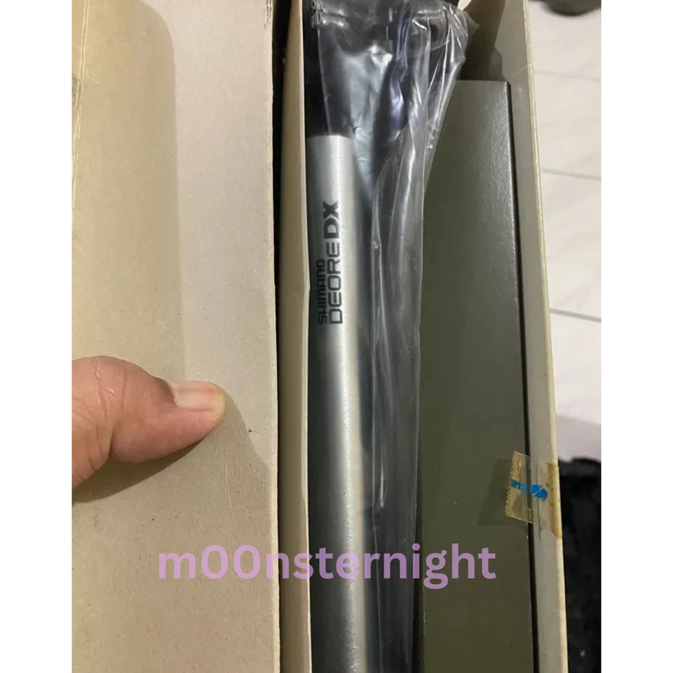 Tija de sillín Shimano Deore DX 26,8 mm x 330 mm hecha en Japón Foto 3 de 4