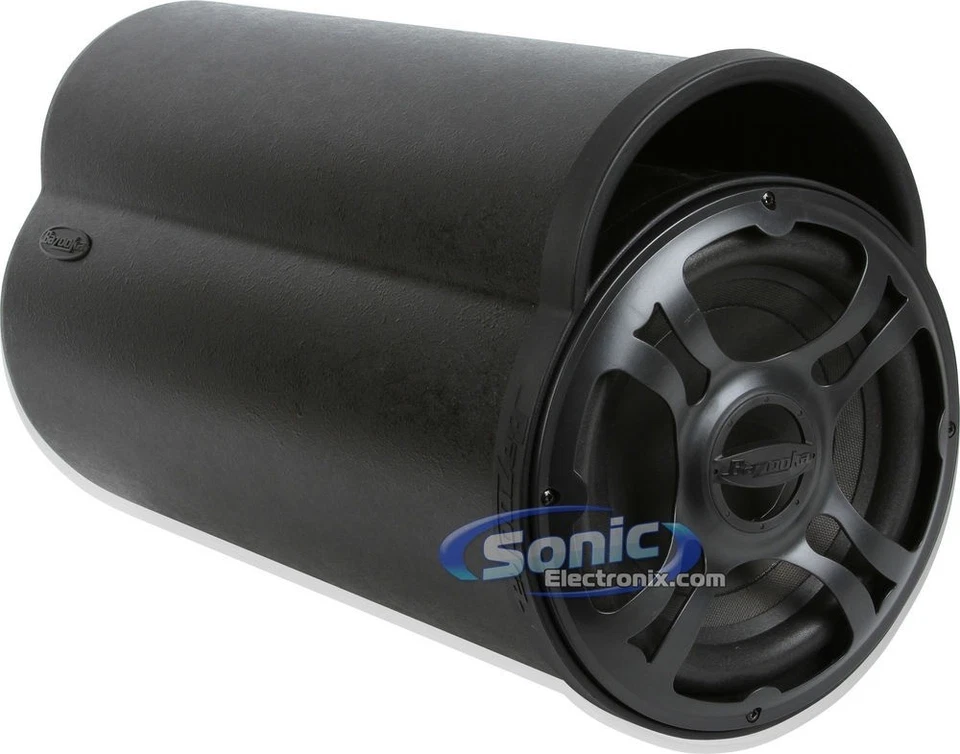 Caja abierta, genial - Bazooka BTA10100FHC tubo de bajo amplificado de 10" cargado con arneses Foto 2 de 4