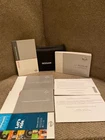 2017 Nissan Rogue Owners Manual with service and warranty guide and case