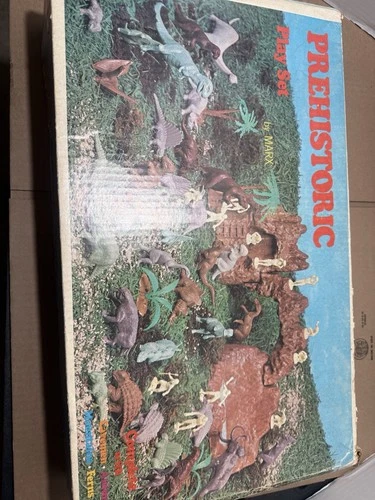 Marx Prehistoric Playset