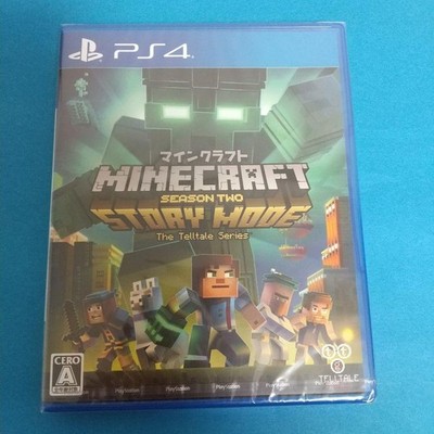 Minecraft Story Mode Season Two Sony PlayStation 4 PS4 NTSC-J 3goo Japan Sealed
