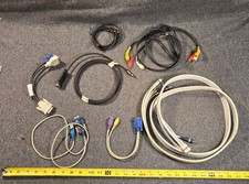 Various PC Cables RCA, VGA, S-Video, Component Cables.