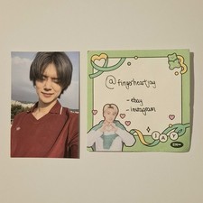 Official TXT Yeonjun No Labels Hoodie Photocard (just pc)