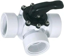 ATIE Pool & Spa 3-Way Diverter Valve with 1-1/2" Female Threaded