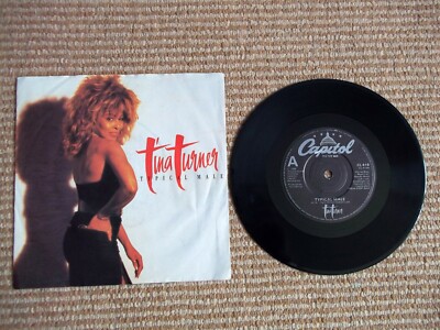 TINA TURNER ''TYPICAL MALE / DON'T TURN AROUND''  (7'' SINGLE)