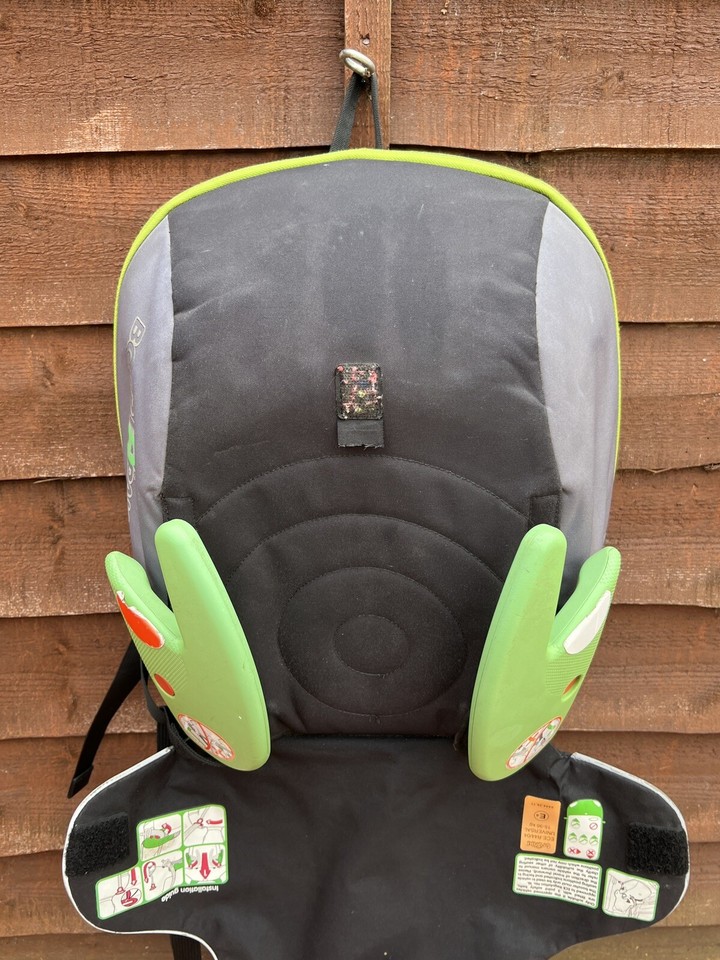 Trunki Boostapak Travel Backpack Booster Car Seat Green Booster Seat