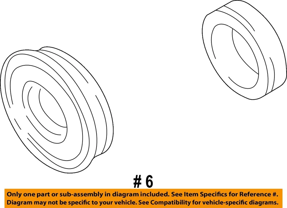 Compresor de aire acondicionado usado se adapta a: Audi A6 2000 grado A Foto 2 de 3